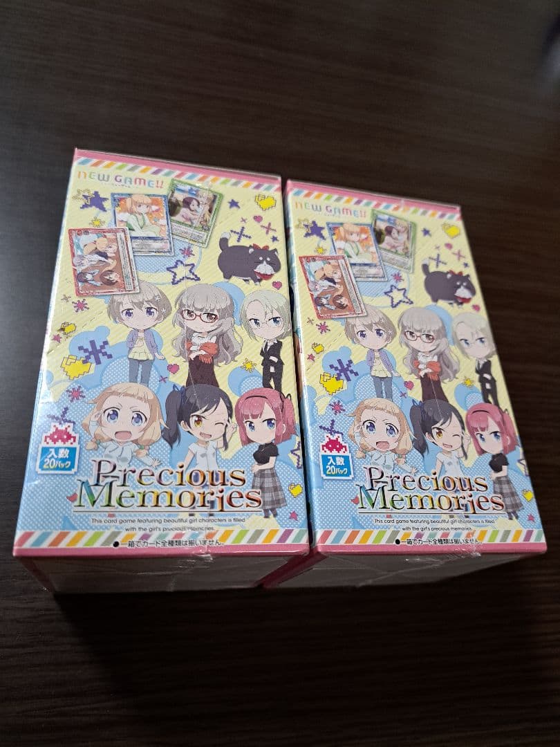 プレシャスメモリーズ　NEW GAME!!　ブースターパック　未開封BOX