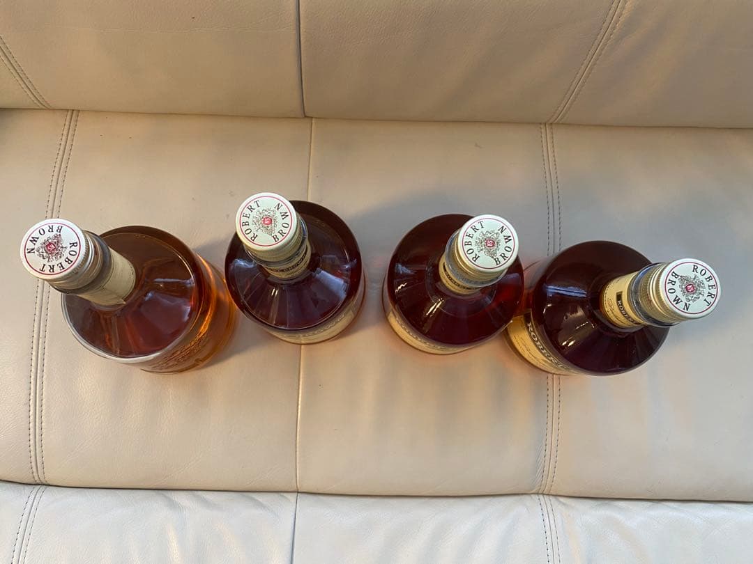 古酒ROBERT BROWN デラックスウイスキー 4本セット 飲料・酒