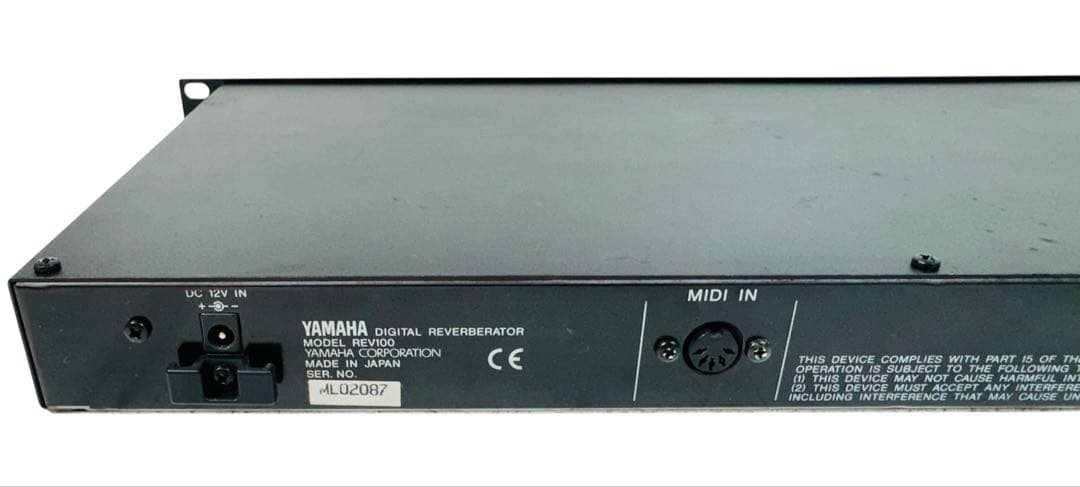 YAMAHA ヤマハ デジタルリバーブレーター REV100