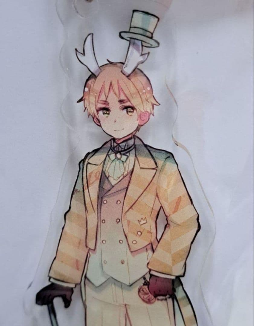 ヘタリア イギリス アクリルキーホルダー 角つき 未開封品】ヘタリア