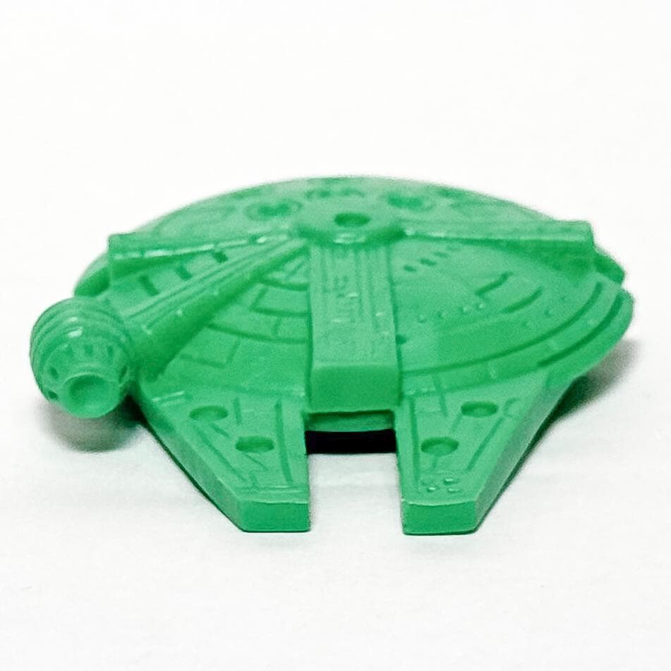 スターウォーズ　消しゴム　ミレニアムファルコン（緑）TAKARA U.S.A