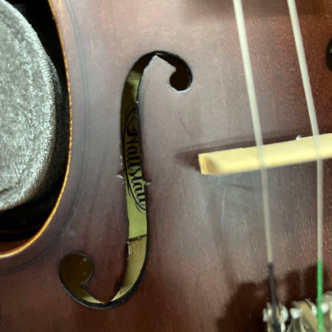 Hallstatt V-12 4/4 ハルシュタット バイオリン 弓 ケース付 Hallstatt