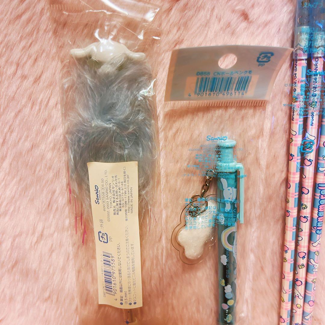 希少レア　シナモロール　ボールペン　鉛筆　ペンセット　平成レトロ　サンリオ