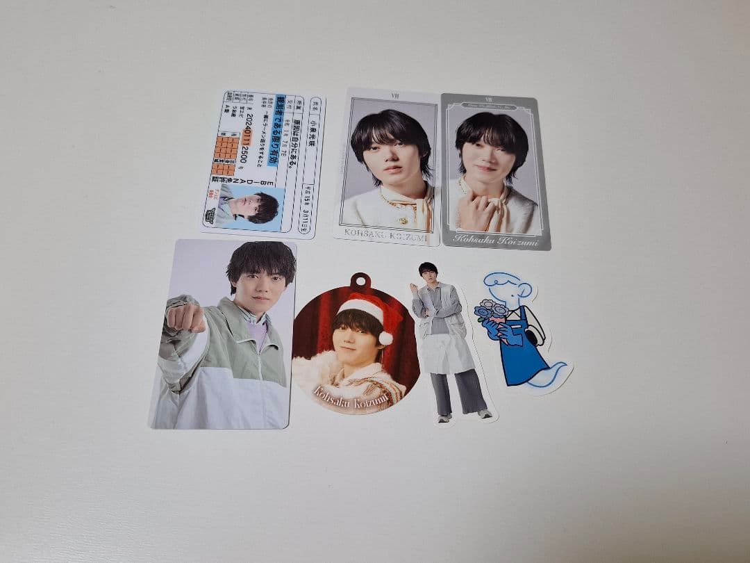 原因は自分にある。 げんじぶ 小泉光咲 トレカ ステッカー 推し免許証 原因