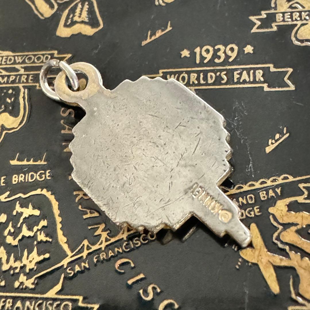 カレッジリング金ゴールド黒ネックレストップ社章ピンズ40sバッジ