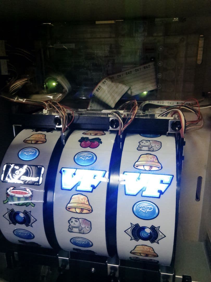 パチスロ実機 レア台 バーチャファイターT不要機