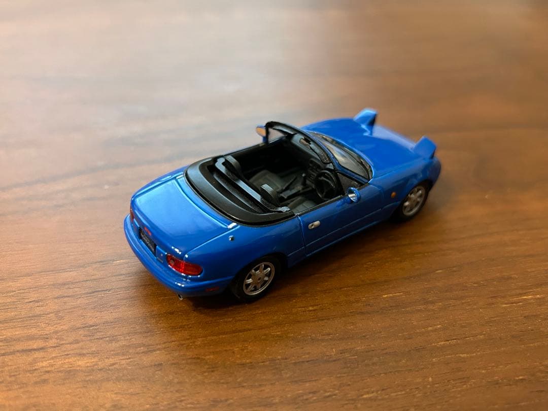 【希少】エブロ マツダ ユーノスロードスター 1/43 マリナーブルー