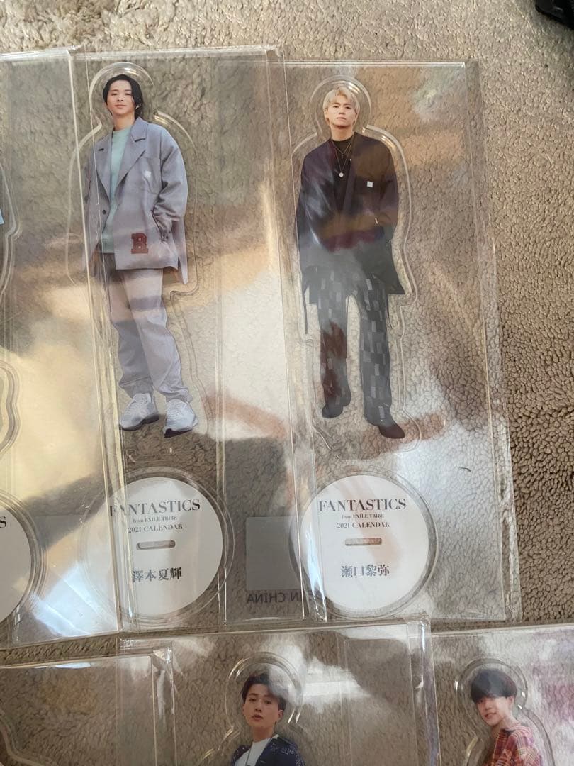 FANTASTICS ファンタカレンダーアクスタコンプ全メンバーセット