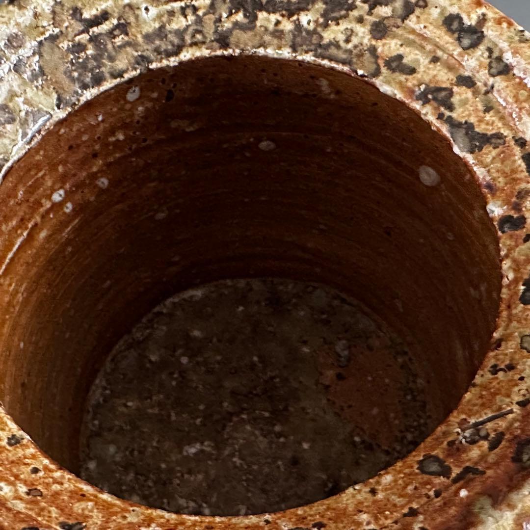 茶道具 古伊賀写 水指 上田直方 共箱 伊賀 陶芸 稽古 茶会 侘び