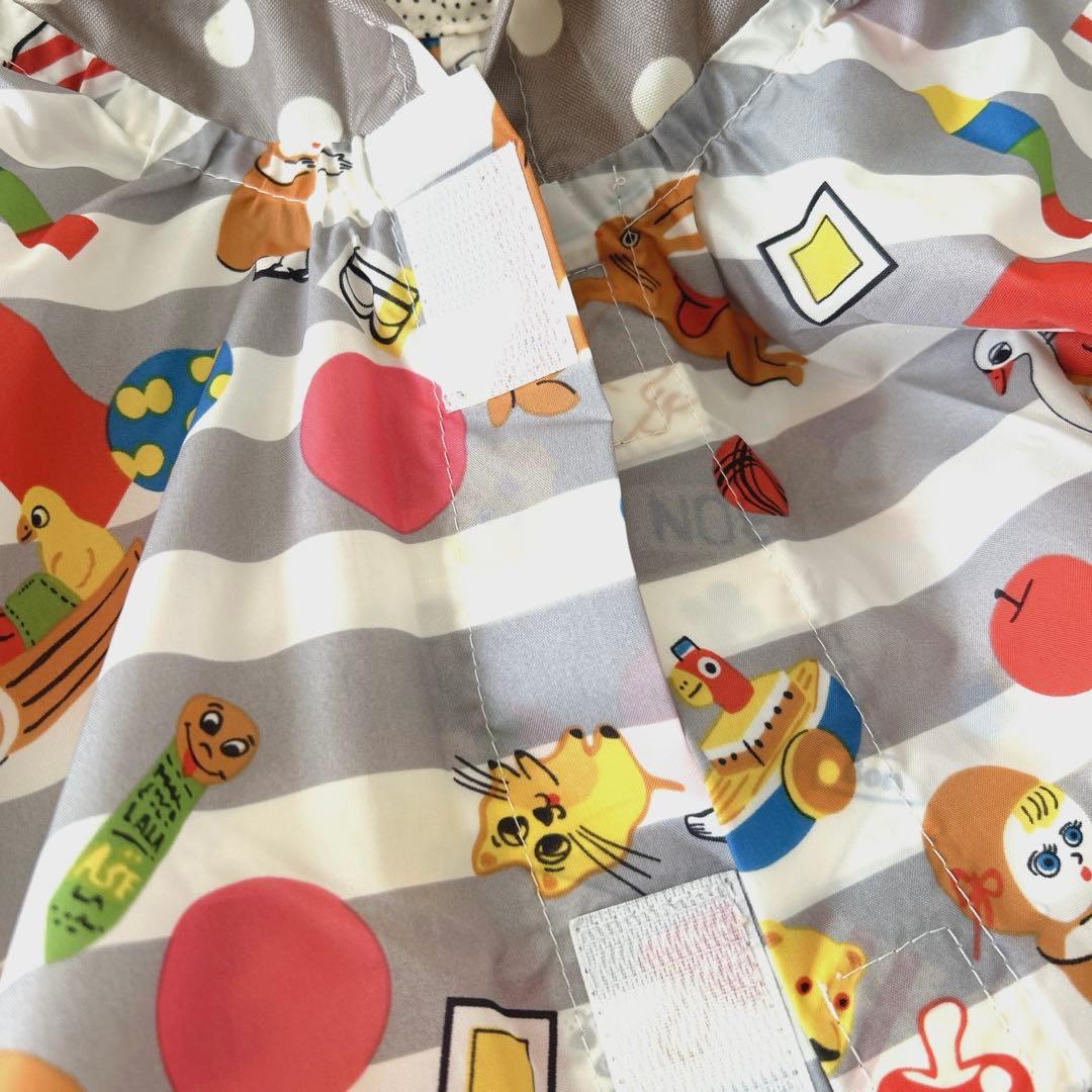 マリーニモンティーニ　ECOUTE！一点物　ベビーキッズ　レインコート　ポンチョ
