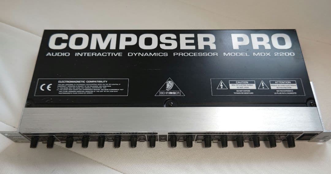 BEHRINGER べリンガー MDX2200 コンプレッサー BEHRINGER(ベリンガー)のコンプMDX2200の改造方法を紹介 | Mitchie Mの