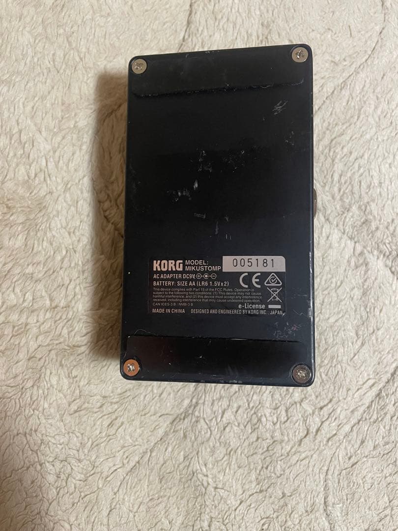 KORG MIKU STOMP ギターエフェクター