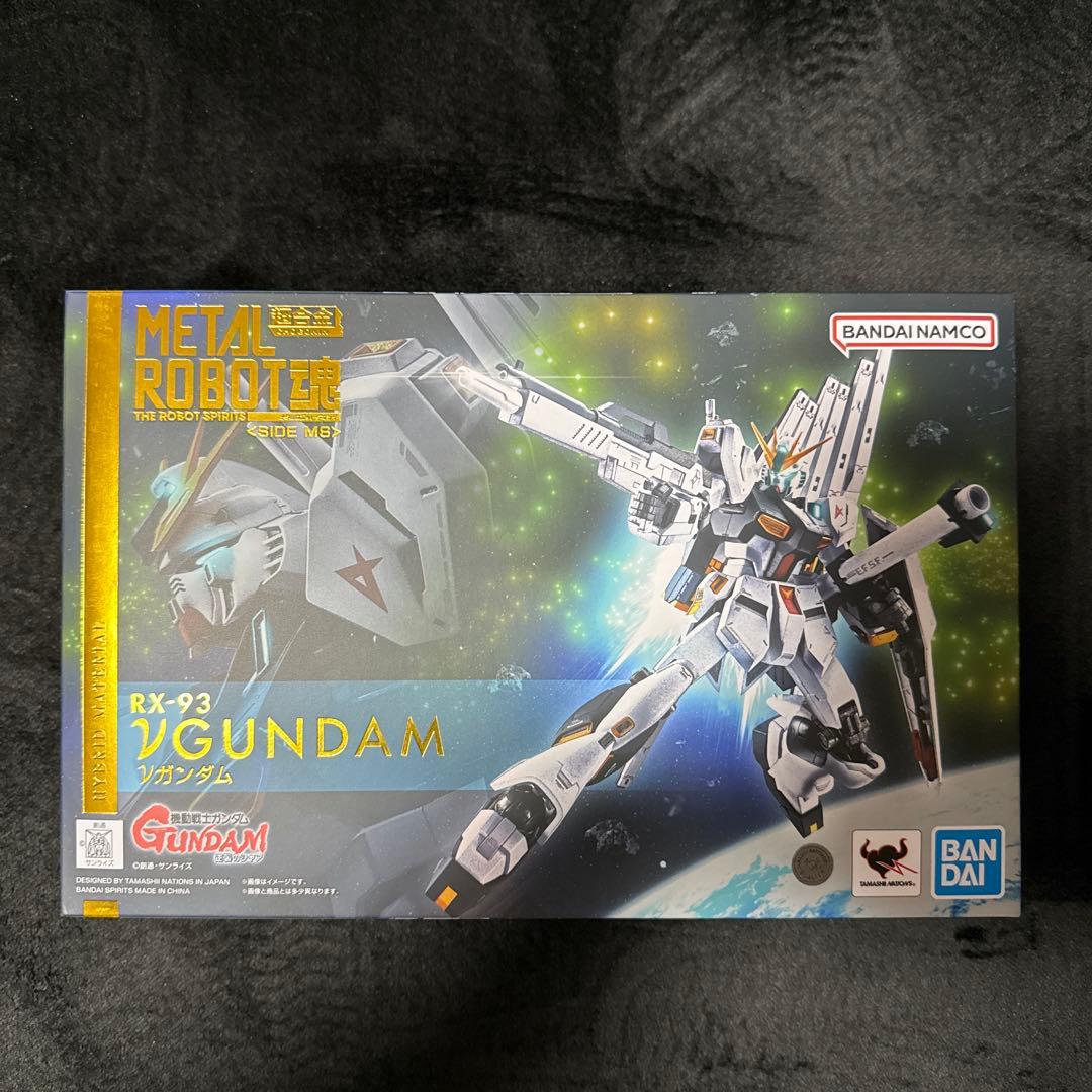 【未開封品】L ROBOT魂 ＜SIDE MS＞ νガンダム　即日発送 METAL ROBOT魂 ＜SIDE MS＞ νガンダム | 魂ウェブ