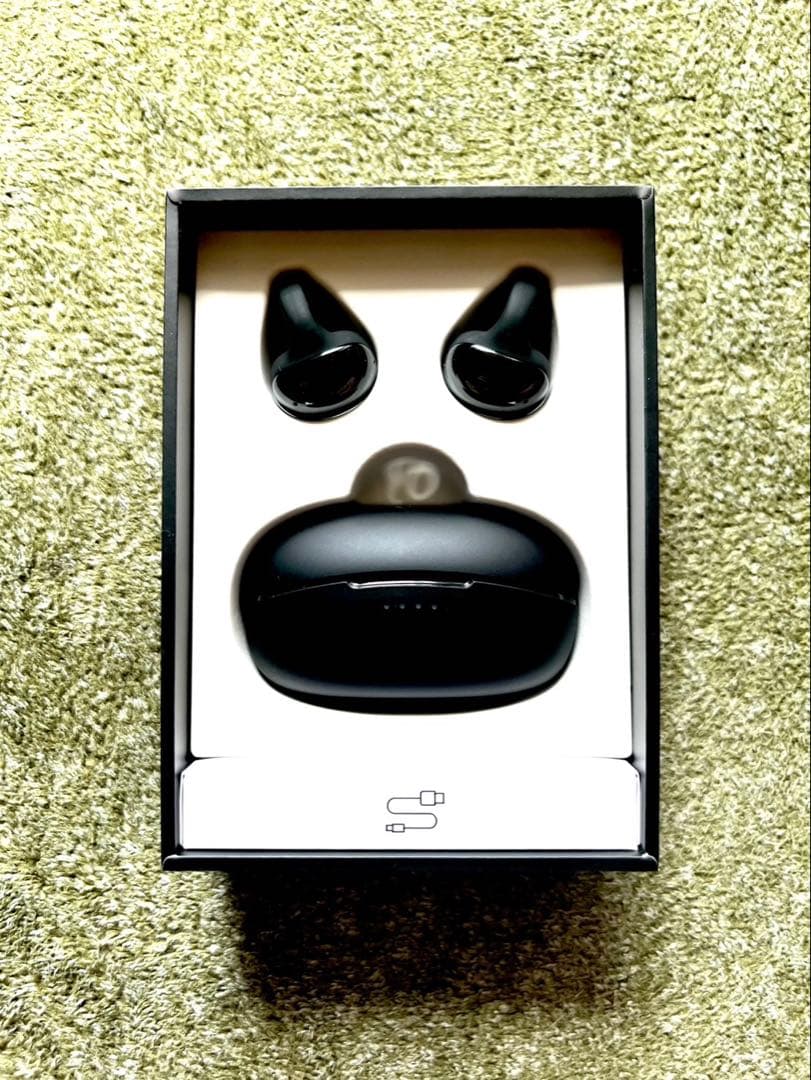 完全ワイヤレス骨伝導イヤホン EO SPACE T90 ブラック