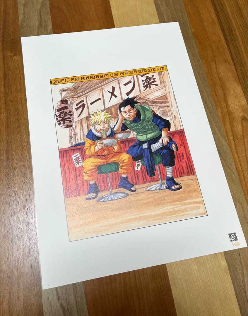 NARUTO 複製原画⑭ ナルト　イルカ