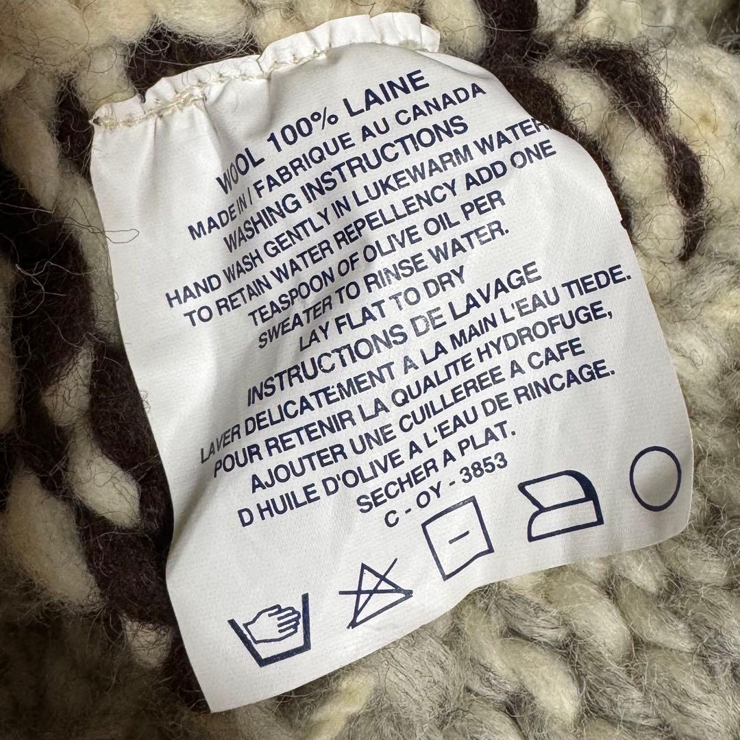 【カナタ KANATA】カウチンセーター L