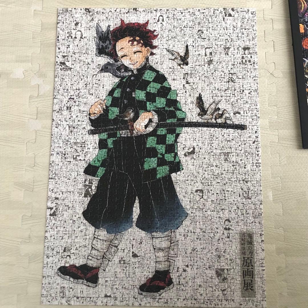 鬼滅の刃 原画展 モザイクアートパズル 1000ピース 鬼滅の刃 原画展
