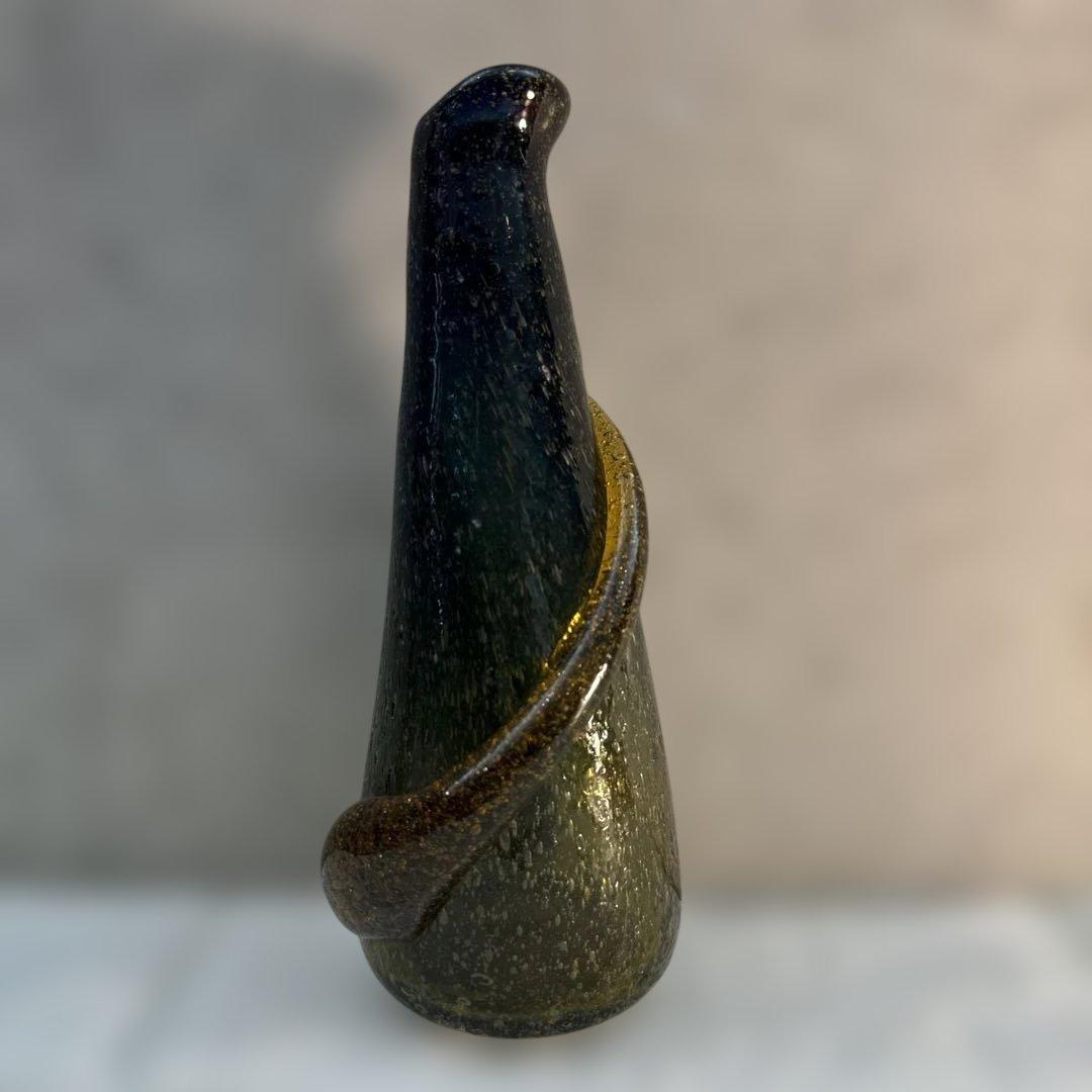 稲嶺盛吉.花瓶.古い作品.刻印無し 稲嶺盛吉.琉球ガラス.花瓶.古い作品.刻印無し 稲嶺盛吉.花瓶.古い作品.