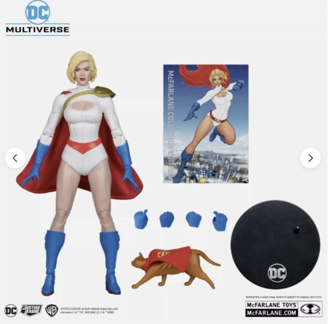 マクファーレントイズ DCマルチバース パワーガール Amazon.com: McFarlane Toys - DC Multiverse Power Girl (Power Girl
