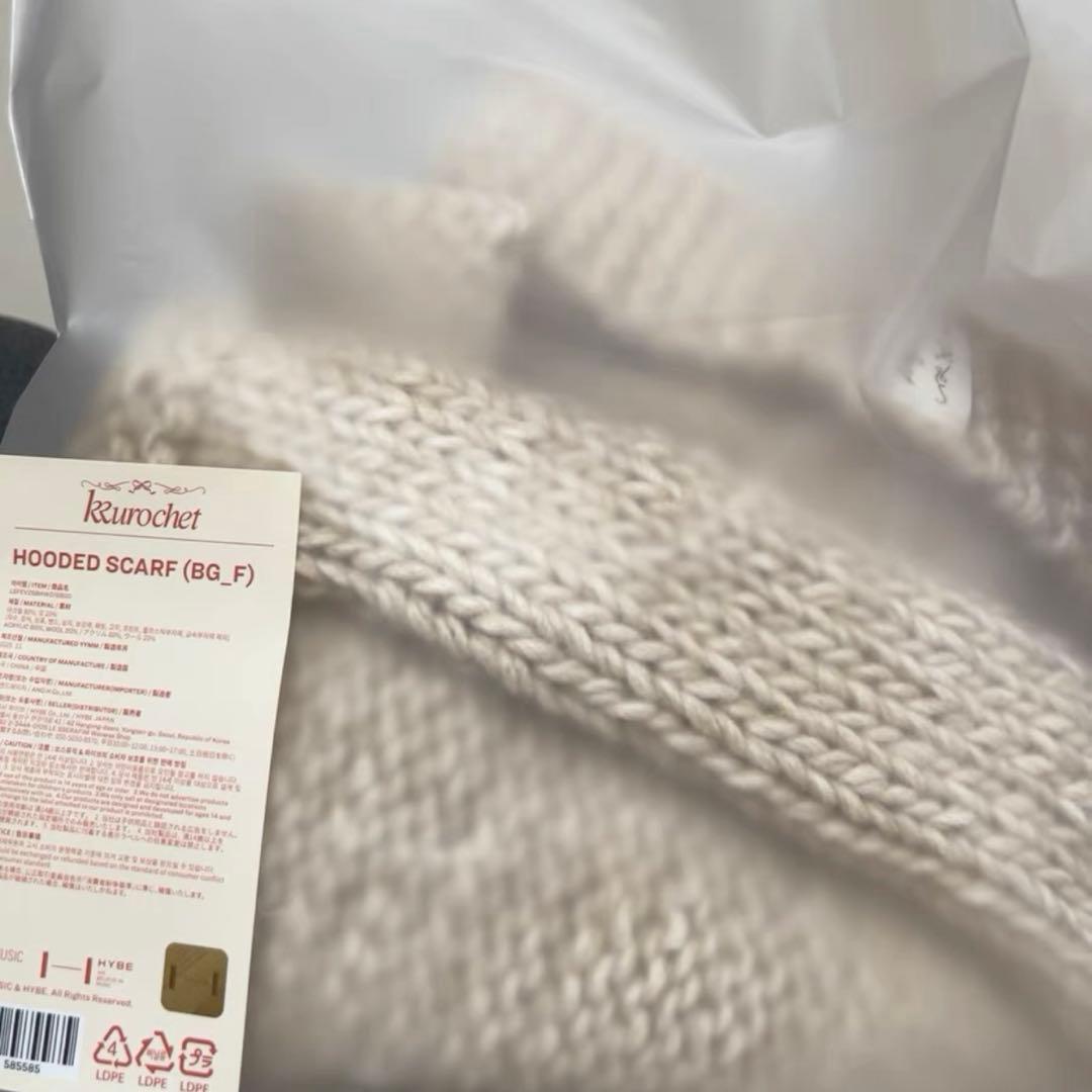 ルセラフィム クロシェ Hooded Scarf スカーフ マフラー