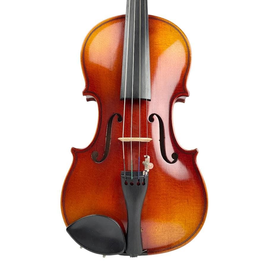 黄金期●鈴木バイオリン No.300● 1/8 1988年製 一枚板 極艶杢