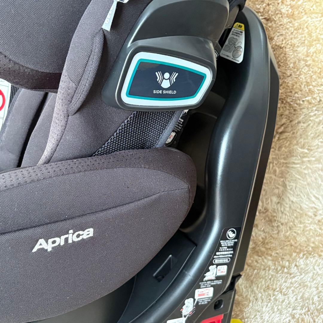 Aprica フラディアグロウ セーフティプラス ブラック ISOFIX 美品