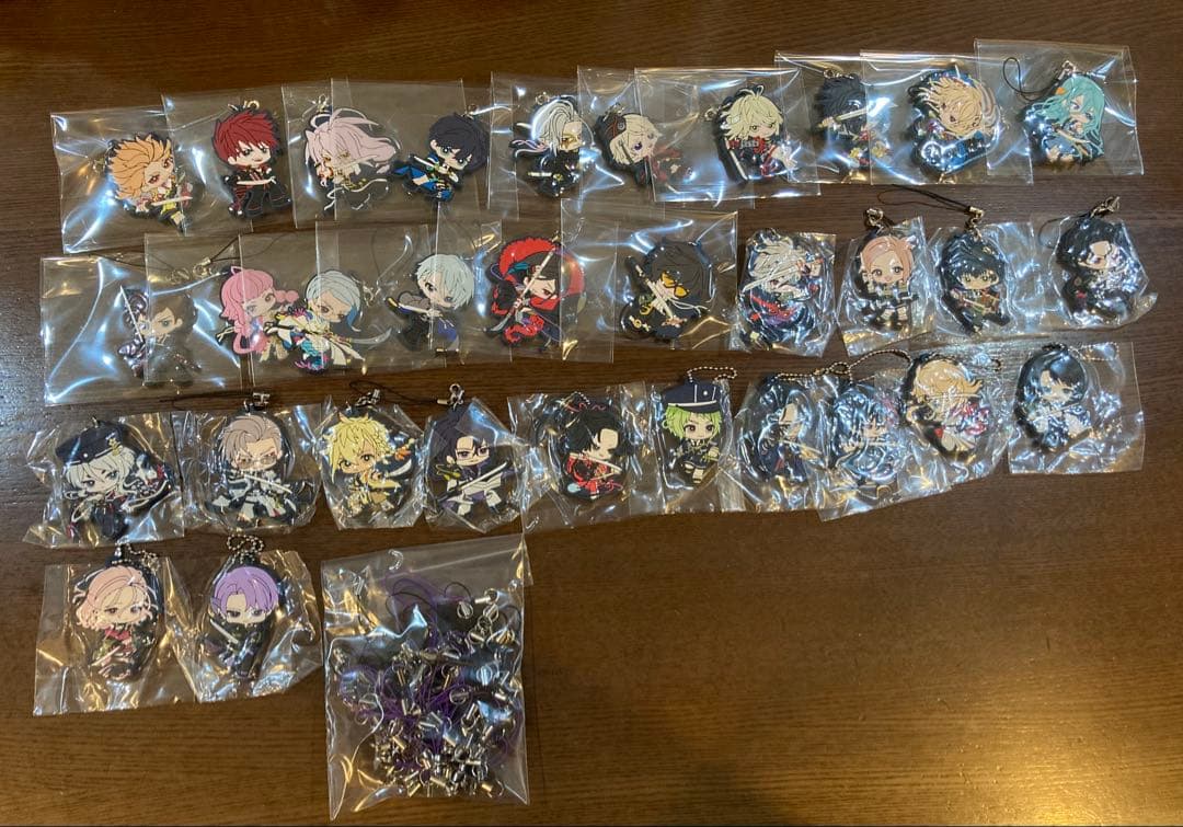 刀剣乱舞　カプセルラバーマスコット　コンプリートセット