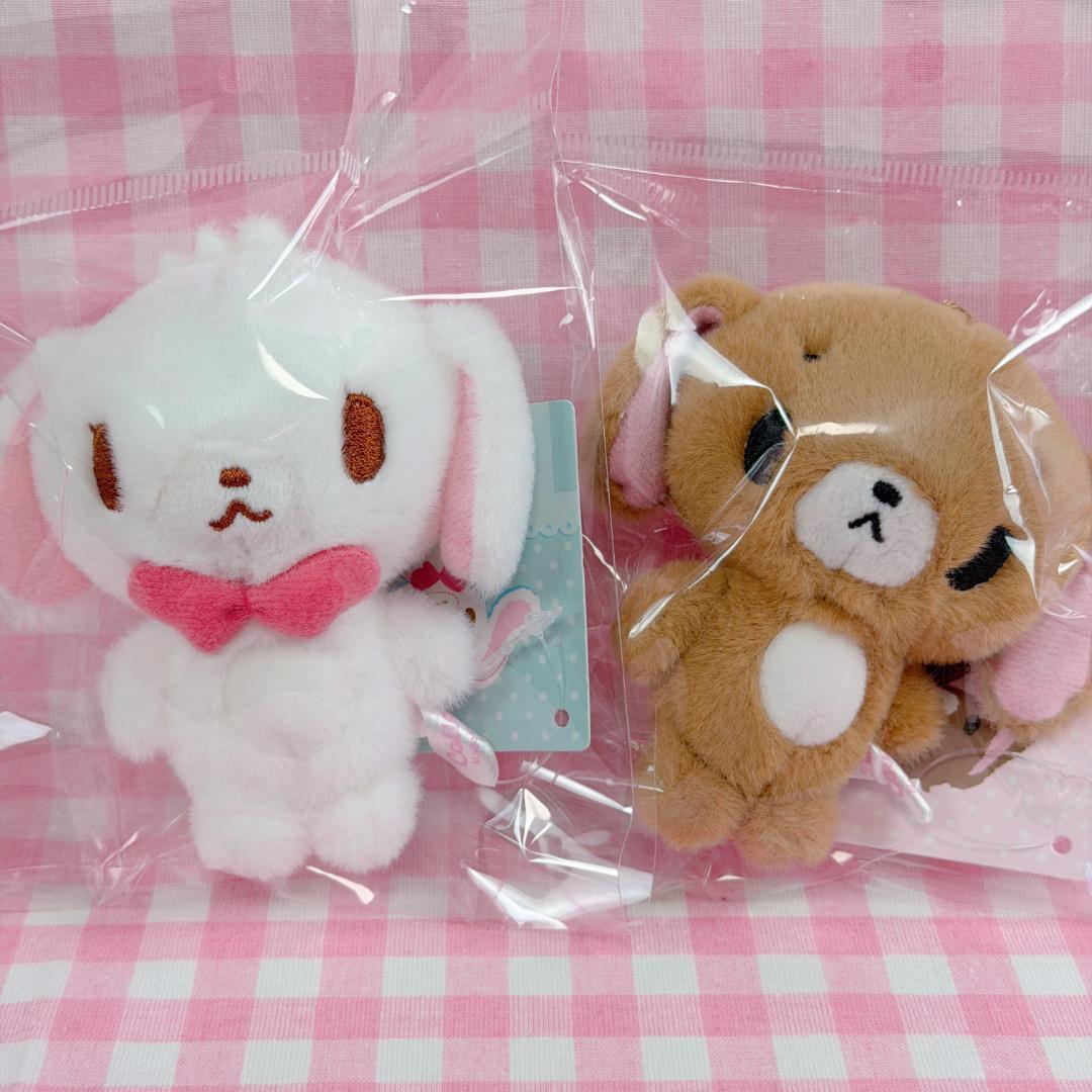 サンリオ シュガーバニーズ 韓国限定 マスコット ぬいぐるみ しろうさ