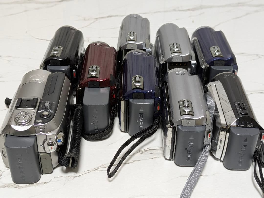 【動作品】Victor　GZシリーズ　HDD内蔵モデル　9台　激安まとめ売り