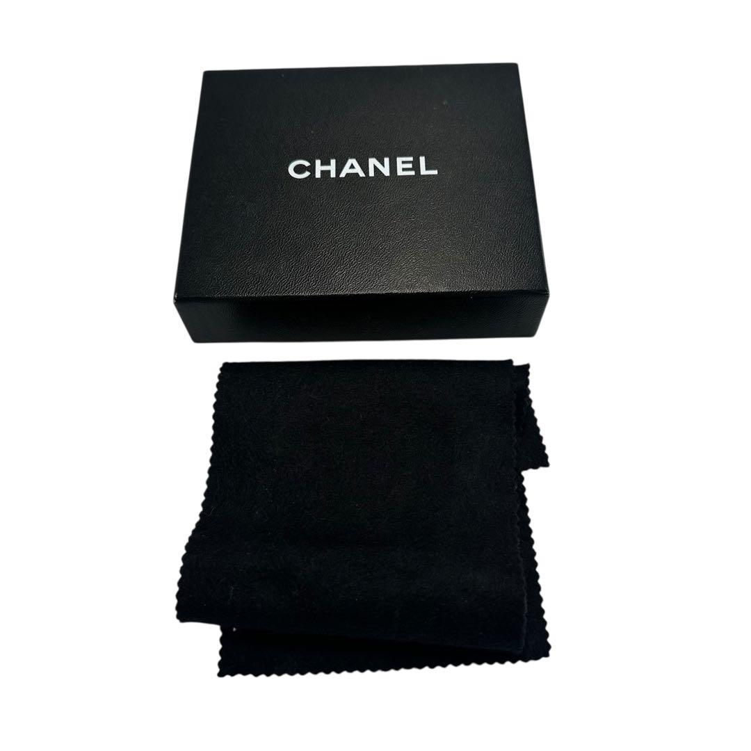 【極美品】箱付き シャネル シガレットケース タバコケース キャビアスキン 黒