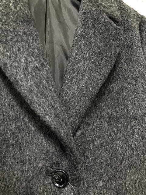 新品未使用品 CELINEセリーヌ ロングチェスターコート ベロア生地 刺繍