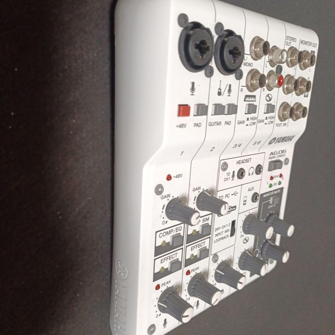 YAMAHA AG06 ミキシングコンソール YAMAHA AG06 ミキシングコンソール