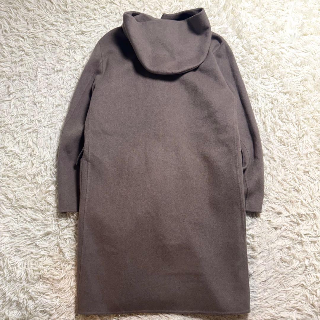 【美品】現行セオリー　フーデッド ウールカシミヤ コート メンズS ユニセックス