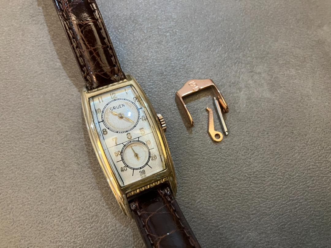 ⭐本日限定⭐️ グリュエン ドクターズウォッチ 30年代 カーベックス
