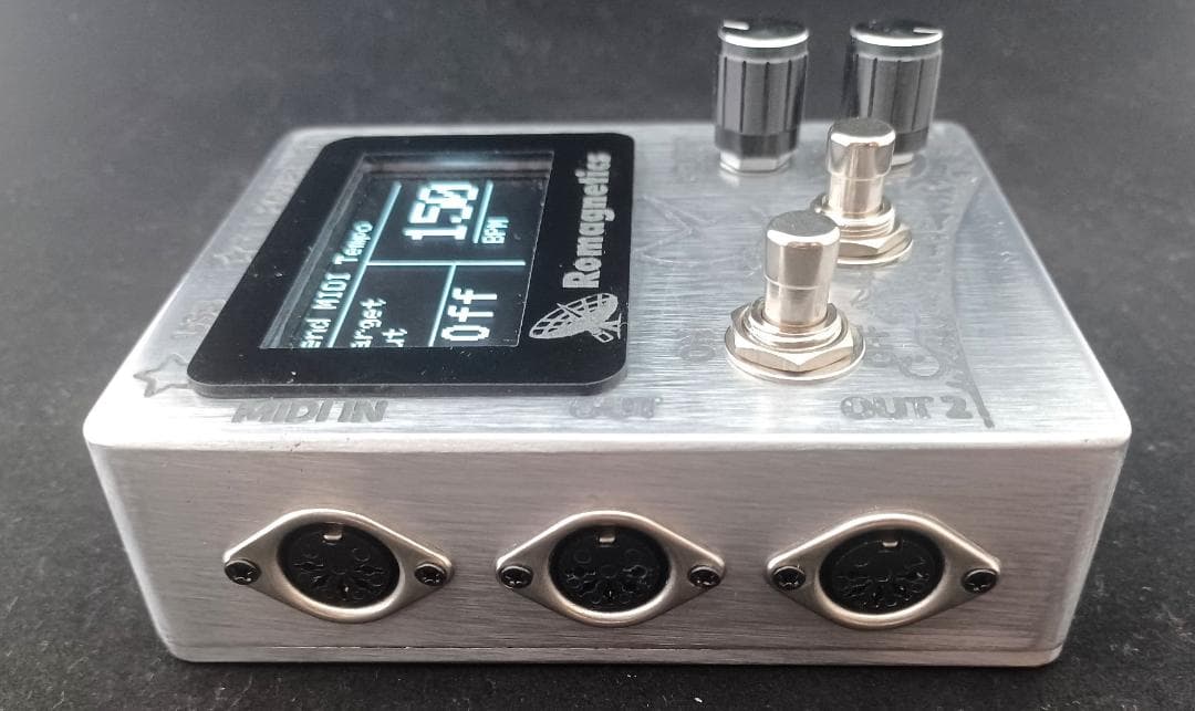 Romagnetics Midynamite 多数機能MIDIペダル Gear Otaku: RJM