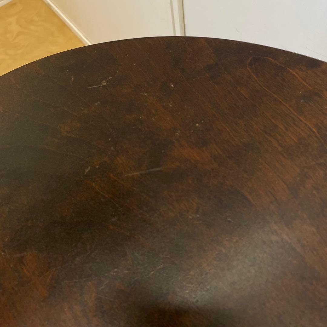 北海道民芸家具 テーブル サイドテーブル ダイニングテーブル 花台 ビンテージ