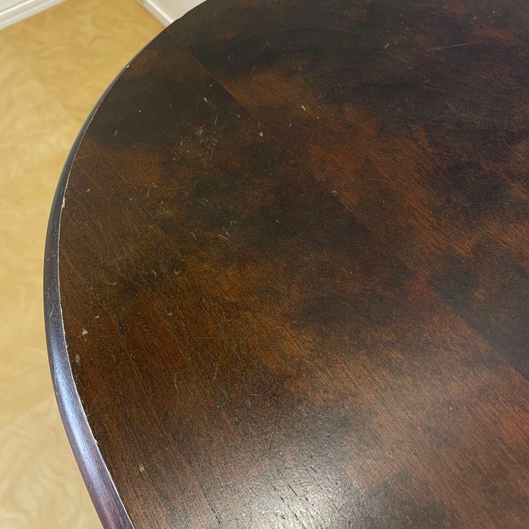 北海道民芸家具 テーブル サイドテーブル ダイニングテーブル 花台 ビンテージ