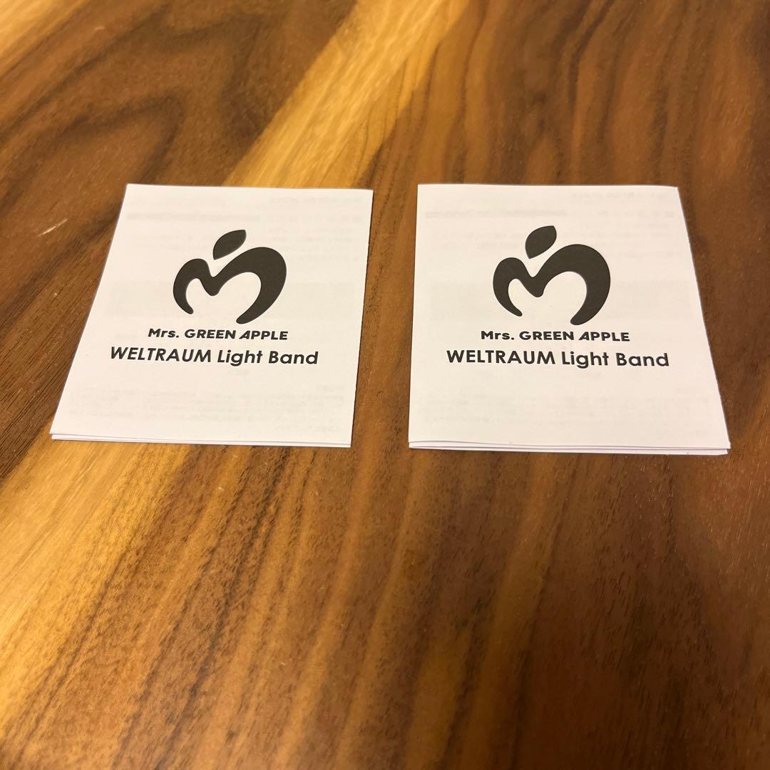 2個セット】Mrs. GREEN APPLE ゼンジン ライトバンド - メルカリ
