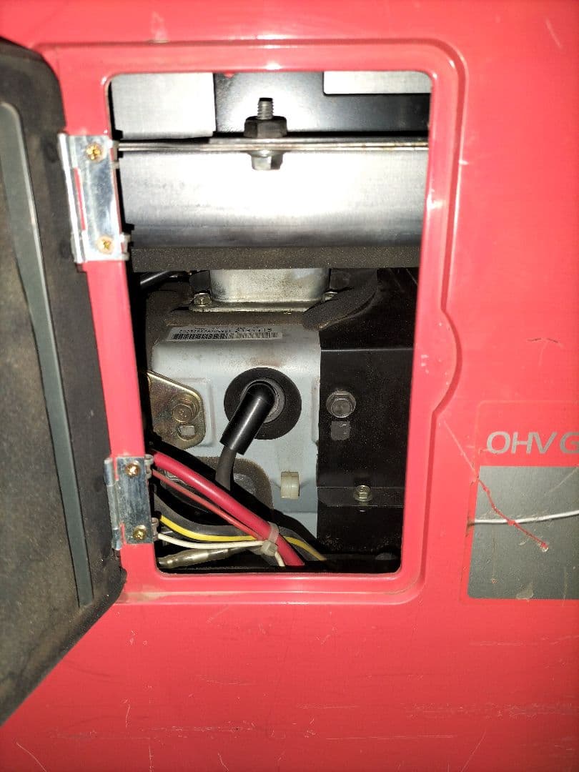 新ダイワエンジン溶接機egw151msウェルダー発電機定格25A手渡し可能です!