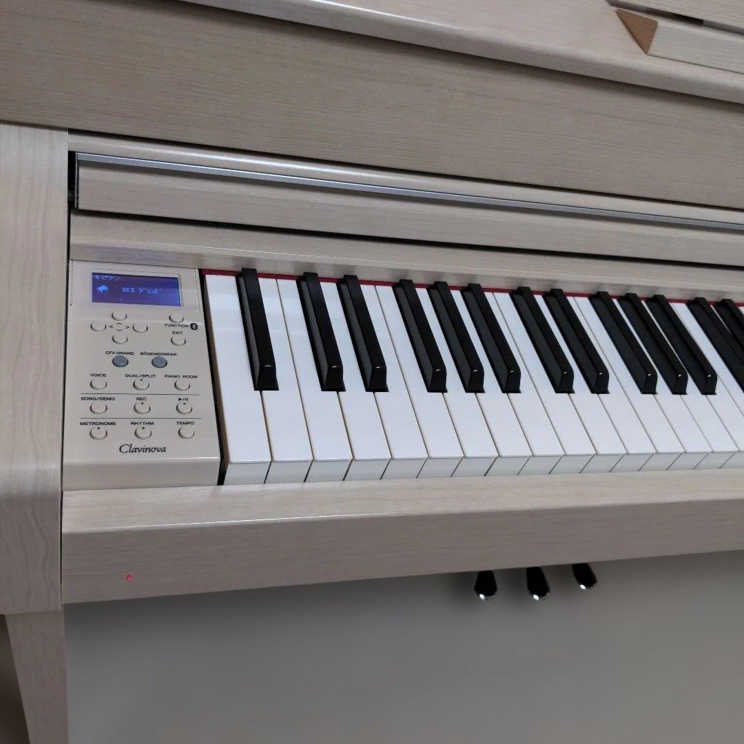 19年製【美品・高級モデル】CLP-645 WA クラビノーバ 電子ピアノ