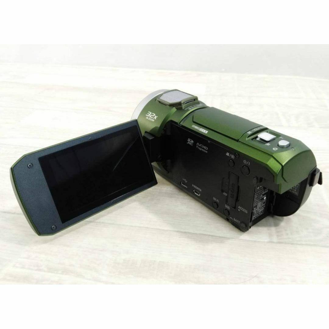 パナソニック 4Kビデオカメラ 64GB HC-VX2M フォレストカーキ