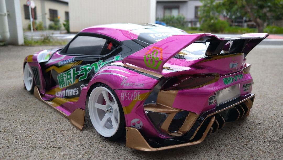 蛸さん専用 アディクションA90スープラ 制作依頼品ラジコンボディ