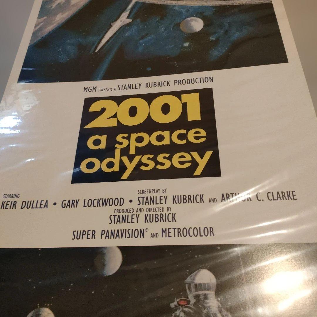 「2001年宇宙の旅」1995年リバイバル公開時US版インサートサイズポスター