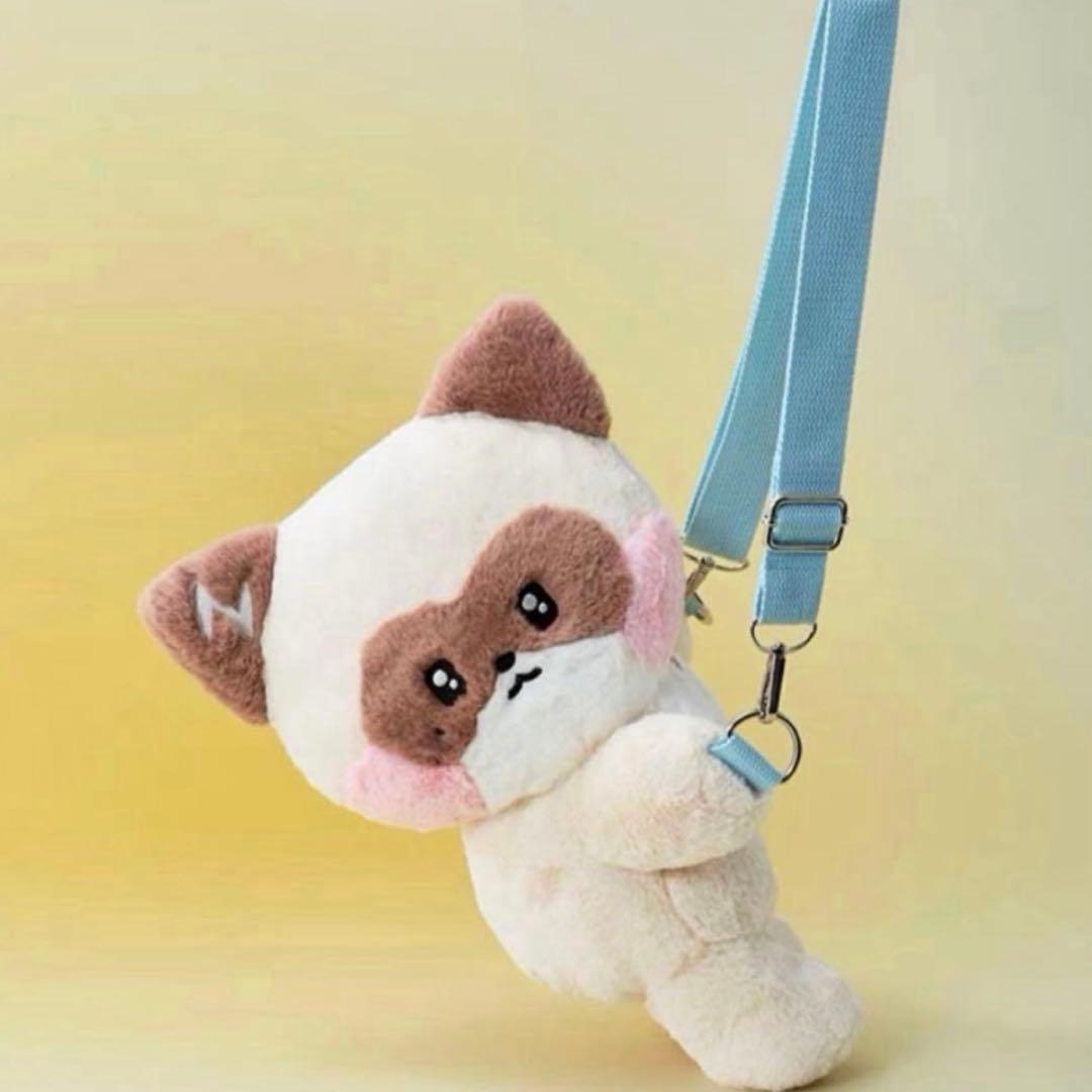 zeroni フラットぬいぐるみ　ゼロニzb1 ハニ二　hanini バッグ