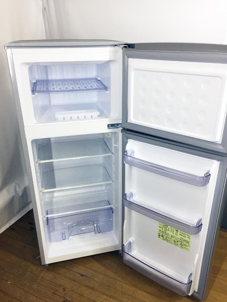 30日迄!SHARP 118L 冷蔵庫【SJ-H12W-S】