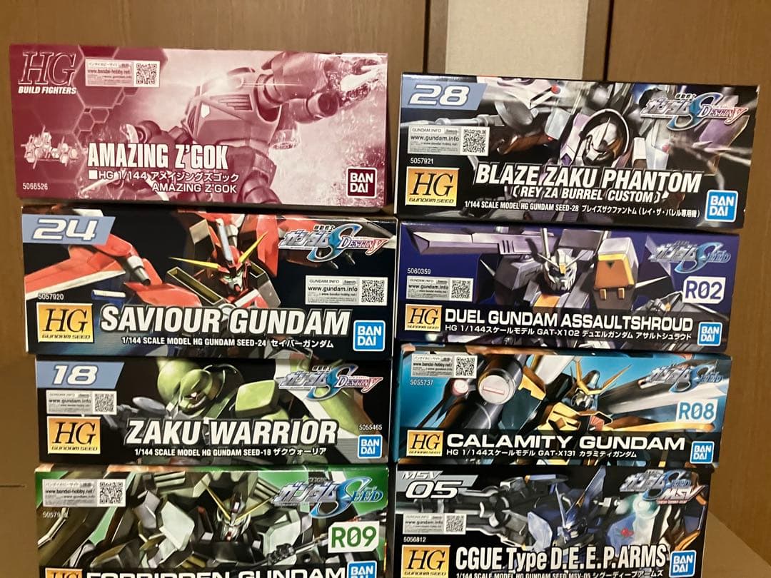 旧HGガンダムSEED、ガンプラまとめ売り