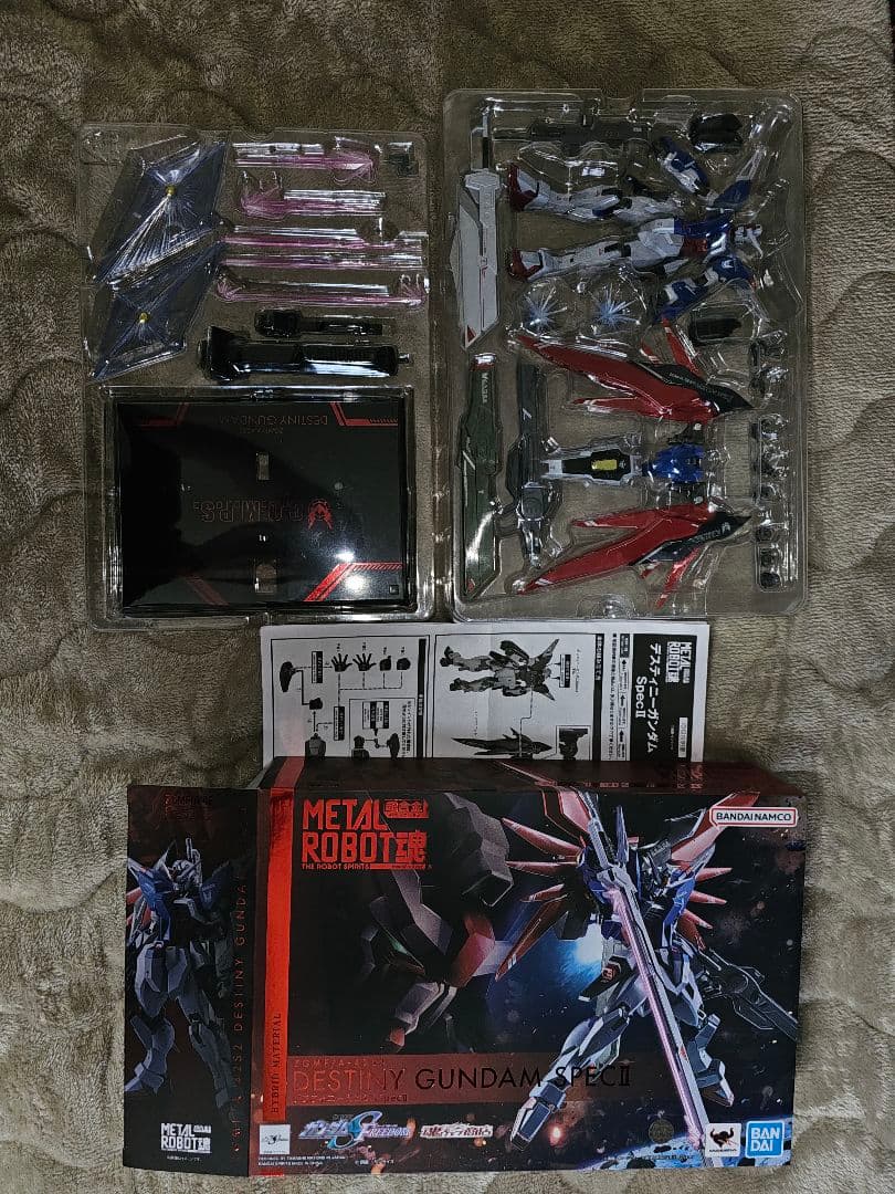 L ROBOT魂 デスティニーガンダムSpecⅡ 光の翼 ゼウスシルエッ