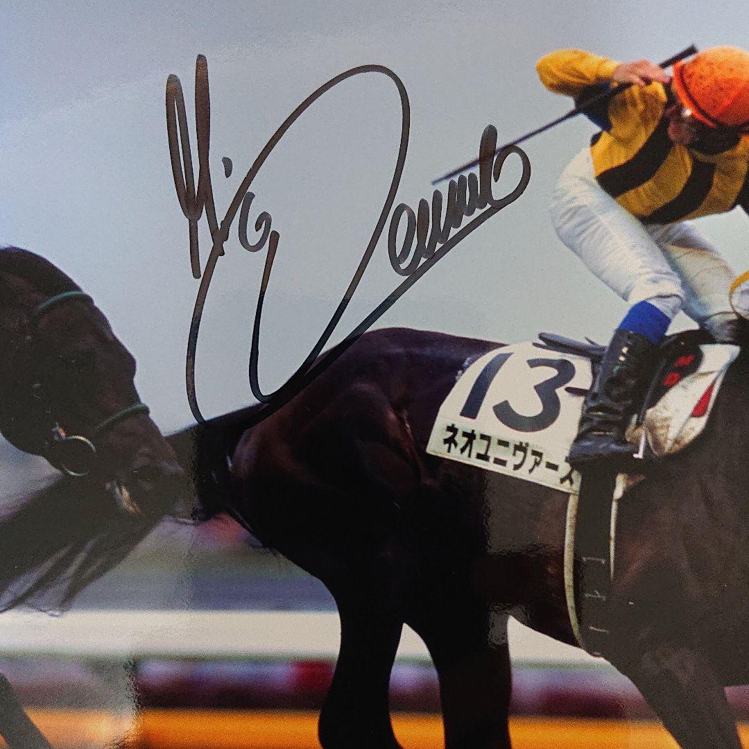 ミルコデムーロ【直筆サイン】入り【馬主限定品】ネオユニバース