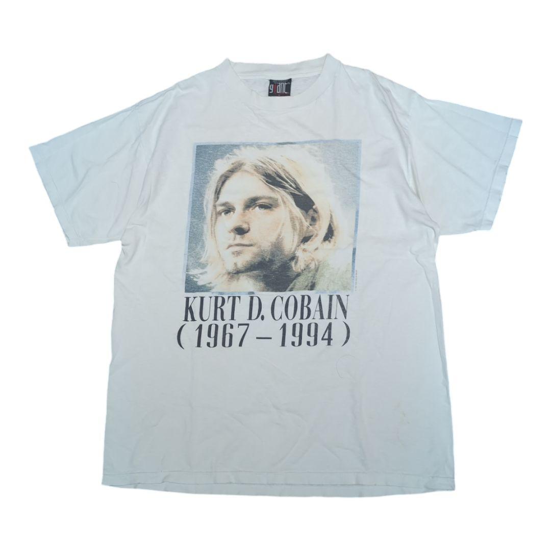 90s カート・コバーン カート追悼 Nirvana Tシャツ - メルカリ