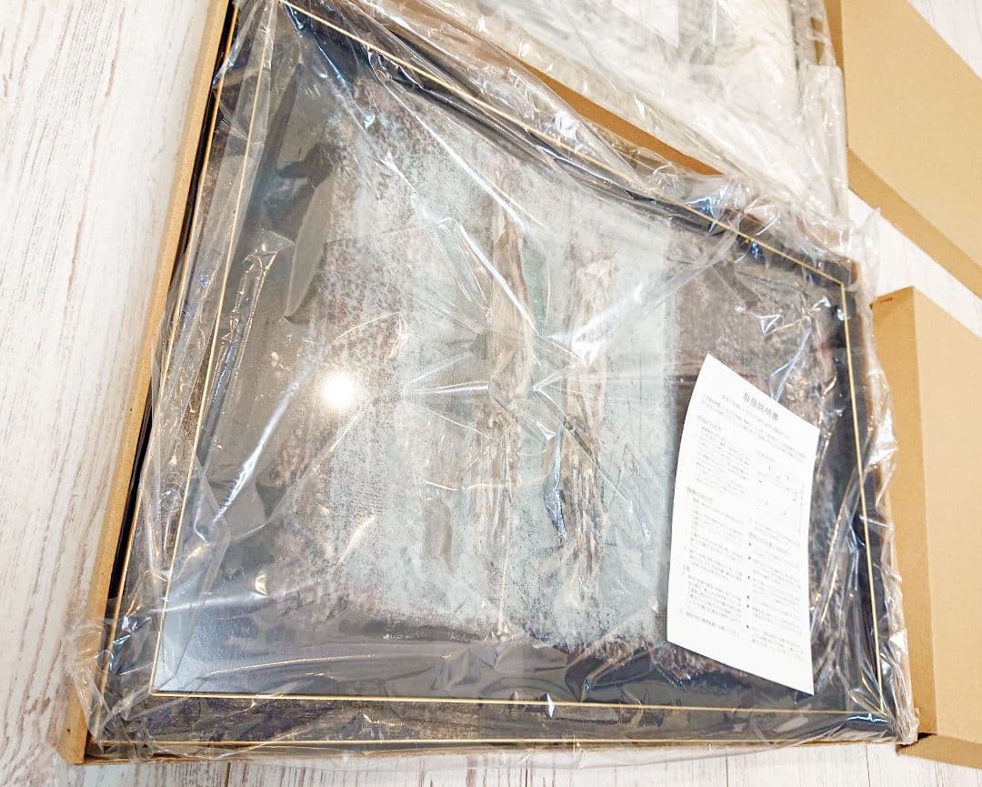 東郷正二郎 イカ 漁船 油絵 水墨画 風景 日本絵画 洋画家 新品 2点